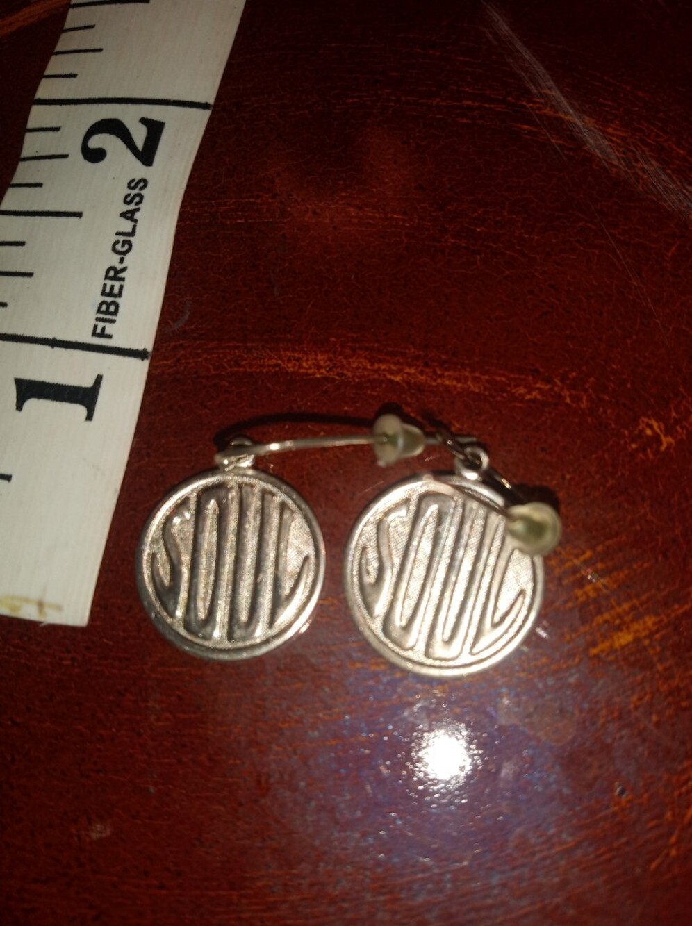 Gold "Soul" Earrings - Unbranded